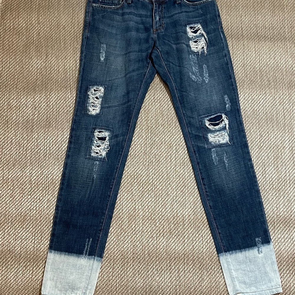 Etienne Marcel Distressed Jeans size 25 - Picture 12 of 12